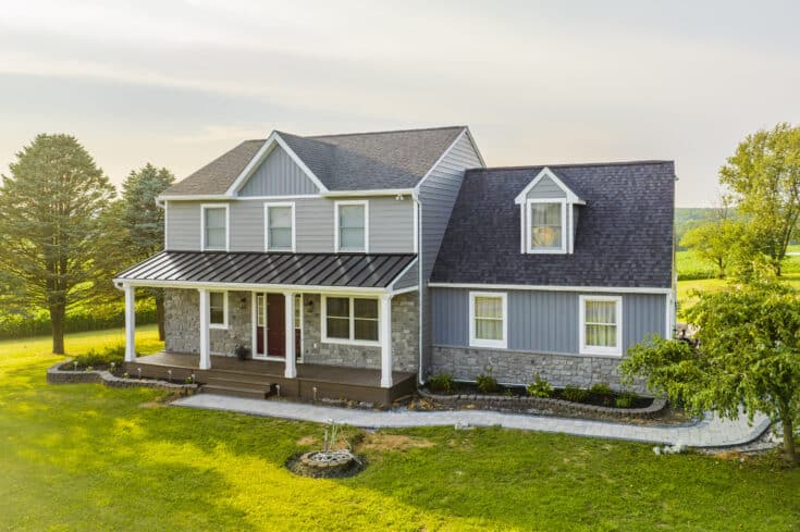 New Siding and Roofing Completely Transformed this Home in Coatesville, PA